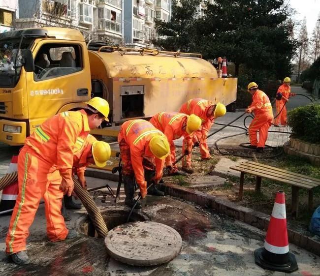 合水市政管道清淤