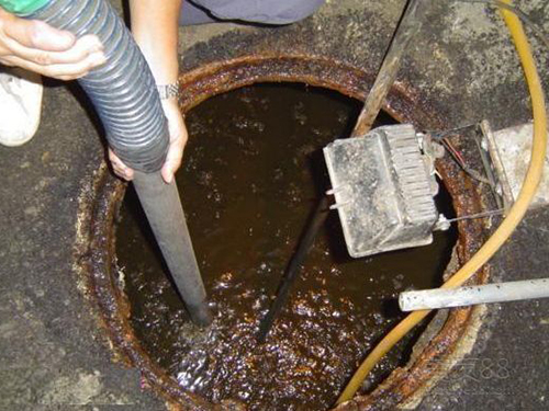 合水隔油池清理